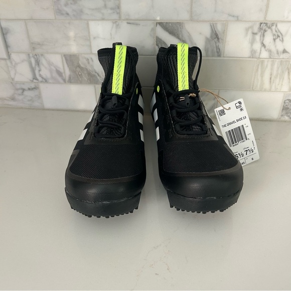 ADIDAS The Gravel 2.0 Cycling Shoes NEW Groadie Grinding Cuff Black Women's 7.5 - Picture 3 of 8